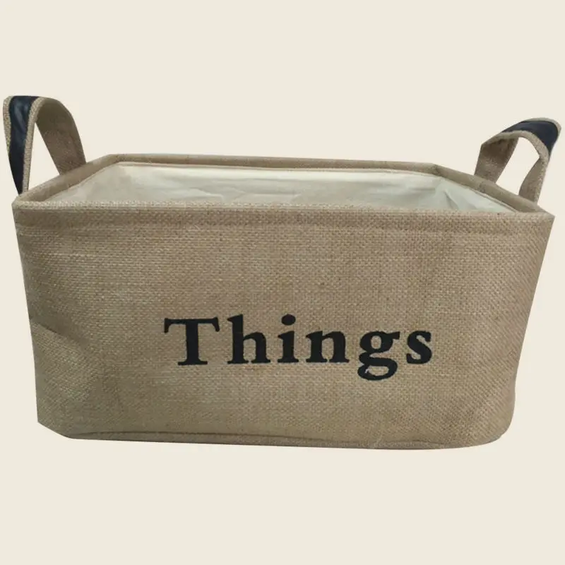 Лидер продаж 1 предмет Размеры S/M/L из натурального джута хранения хлопко-льняной