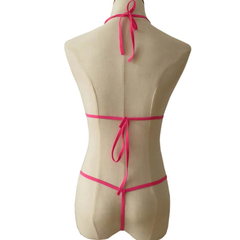 Комплект микро бикини Mini женский экстремальный сексуальный купальный костюм