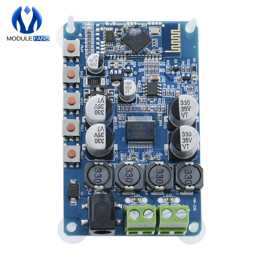 Беспроводной аудиоприемник Bluetooth 4 0 цифровой усилитель TDA7492P 50 Вт + Плата
