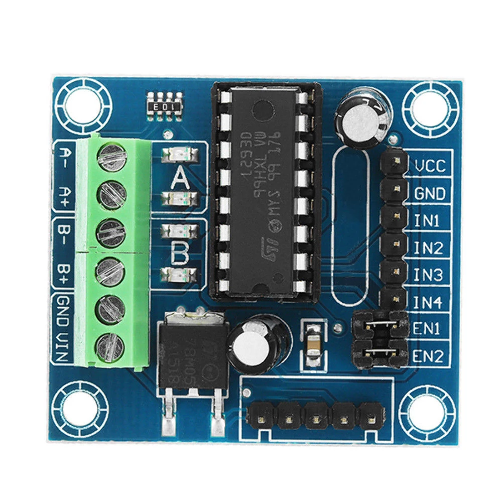 5 шт./лот Mini 4 канала щит motor drive Плата расширения L293D модуль высокой Напряжение