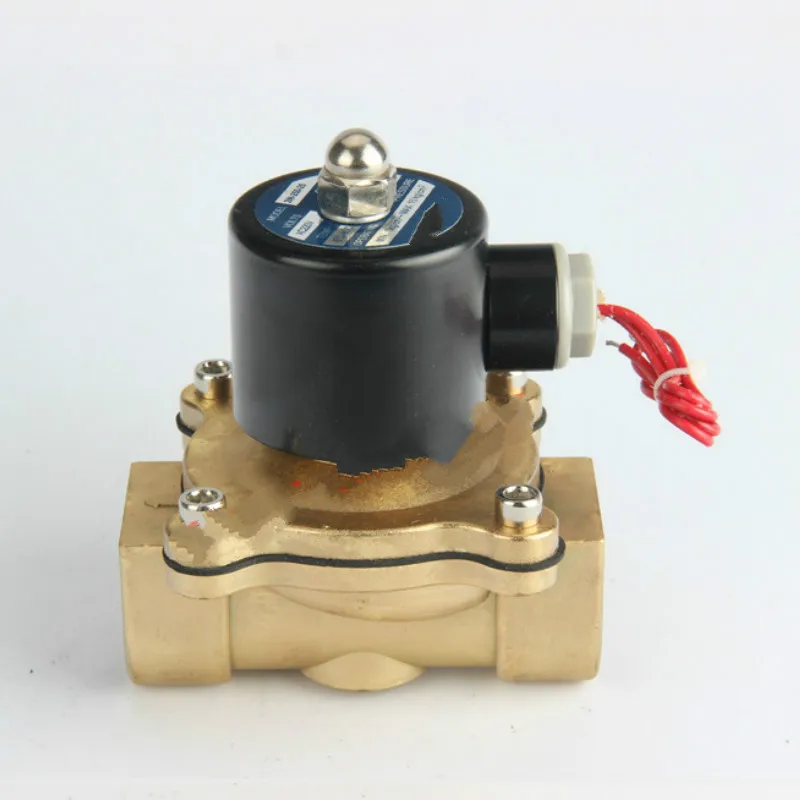Нормально закрытый Электрический электромагнитный клапан с двухсторонним