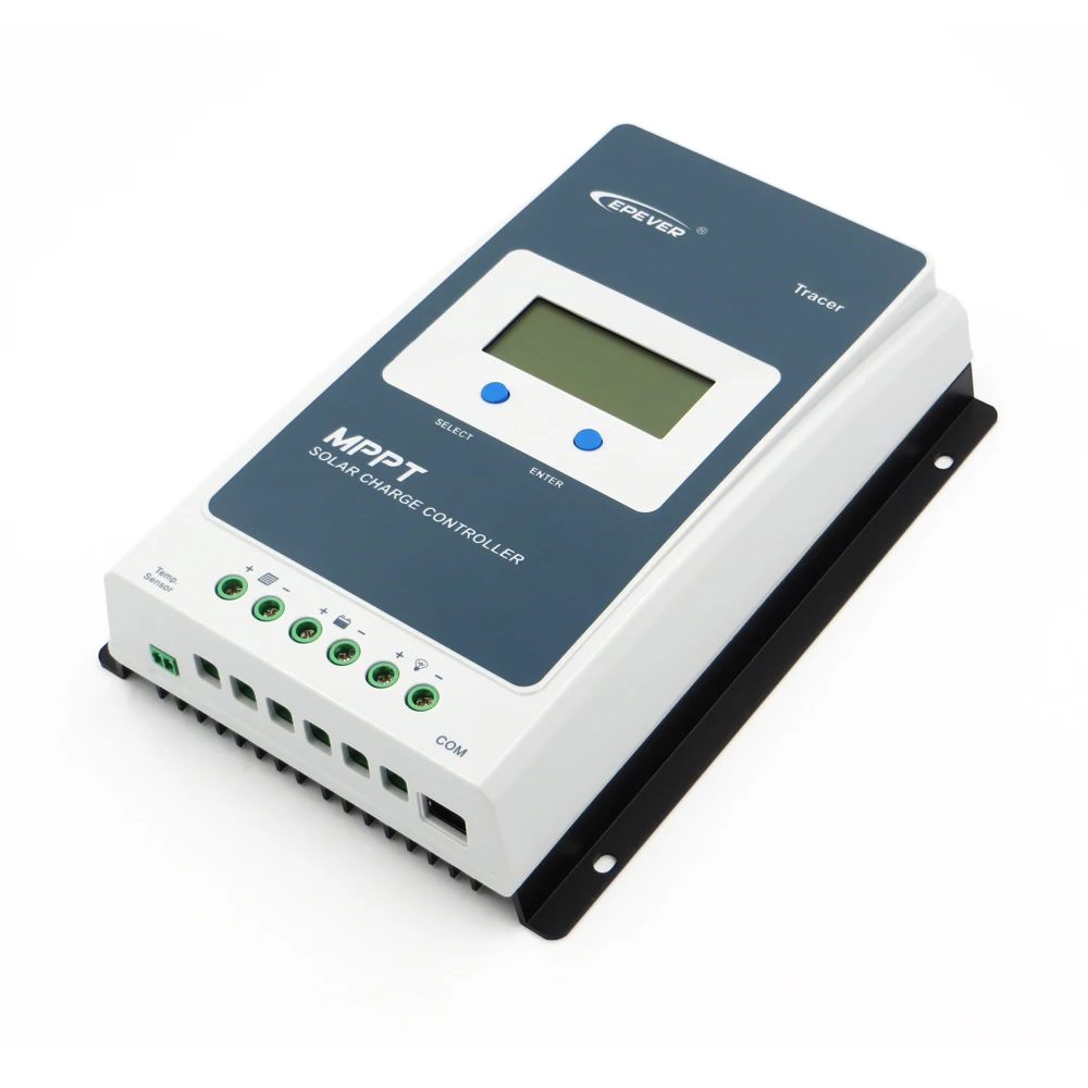 Контроллер заряда солнечной батареи 10A 20A MPPT 12V 24V LCD Diaplay EPEVER регуляторы 2206AN Tracer2206A