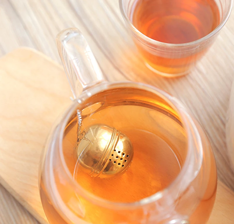 500 шт. шарик для заварки чая из нержавеющей стали сетчатый фильтр ложка с