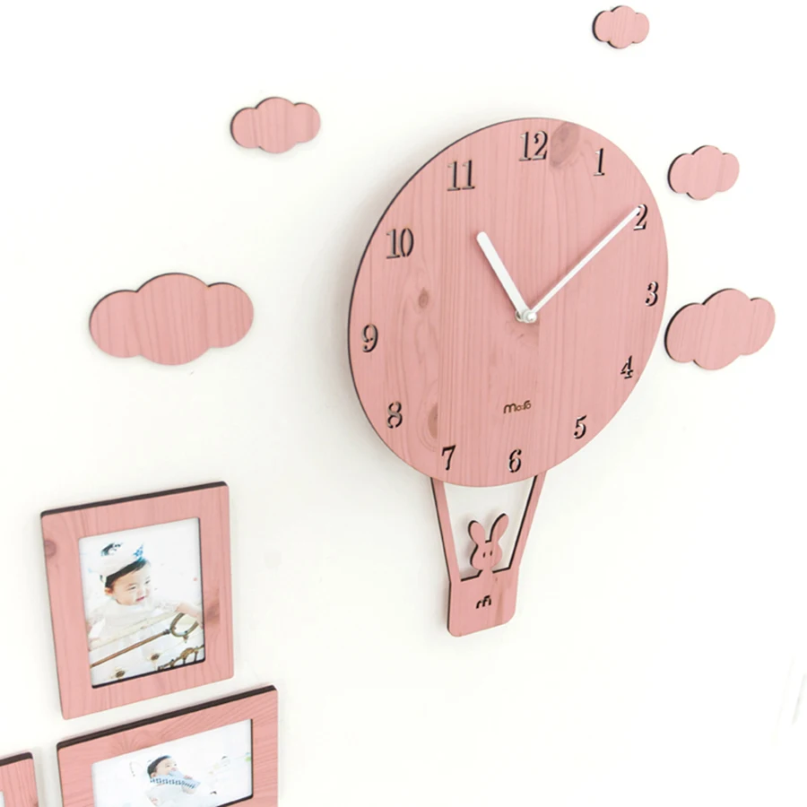 Простые 3d современные настенные часы креативные Diy карикатура Вселенная Zegary Oclock