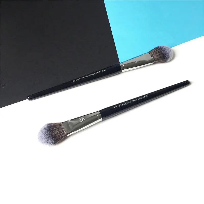 Pro Sculpting Blush Brush#99- Spade-Like Head for Contouring Blushing powders and Liquids- Beauty Makeup Blending Tool