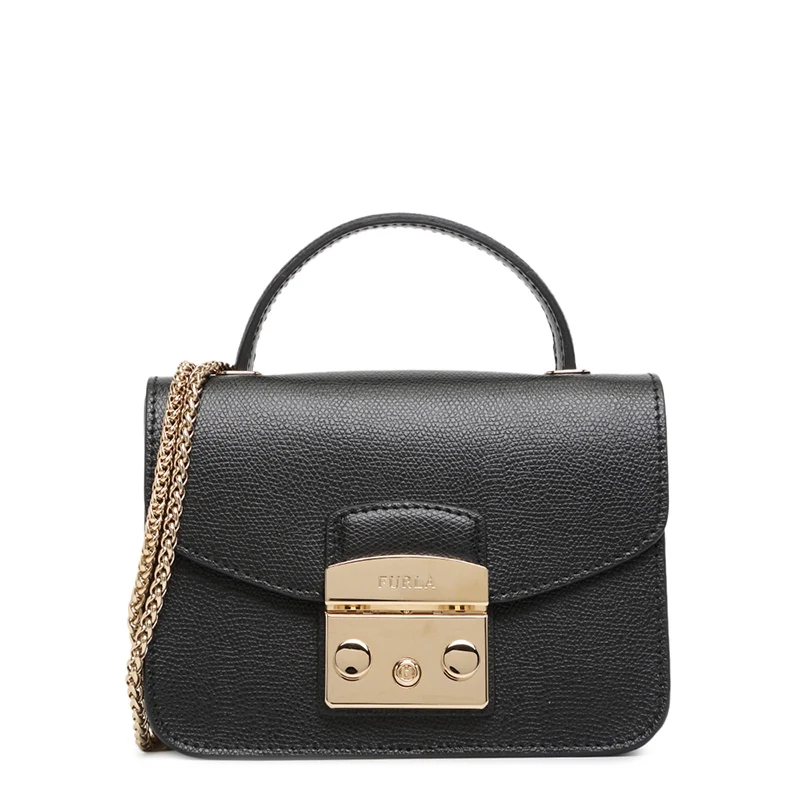 black115010101 Сумка через плечо FURLA Metropolis BHD3 BHD3 - Цвет: black115010101