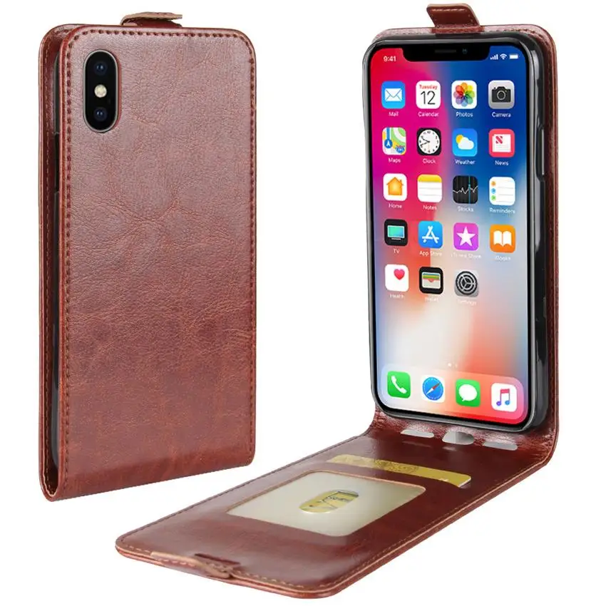 Brown2 Redmi Note 7 6 pro Чехол из искусственной кожи Флип Бумажник чехол для телефона крышка для Xiaomi Redmi Note 4X5 PRO защита экрана Защитная пленка - Цвет: Brown2