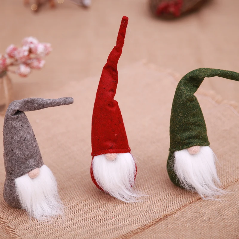 НОВАЯ РОЖДЕСТВЕНСКАЯ настольная плюшевая сидячая кукла Tomte gnome игрушка для