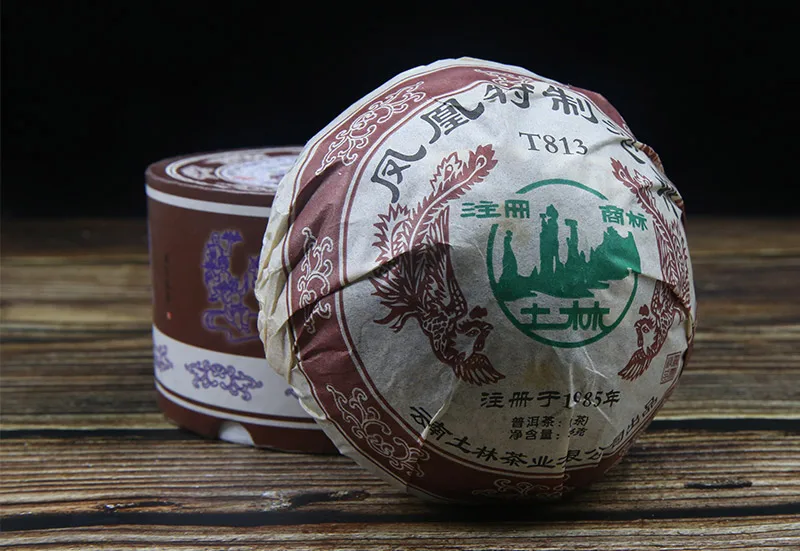 TuLin Fenghuang 2012 pu-erh Tuo Cha Phoenix Speciality Tuocha T813 Shu чай 336 г