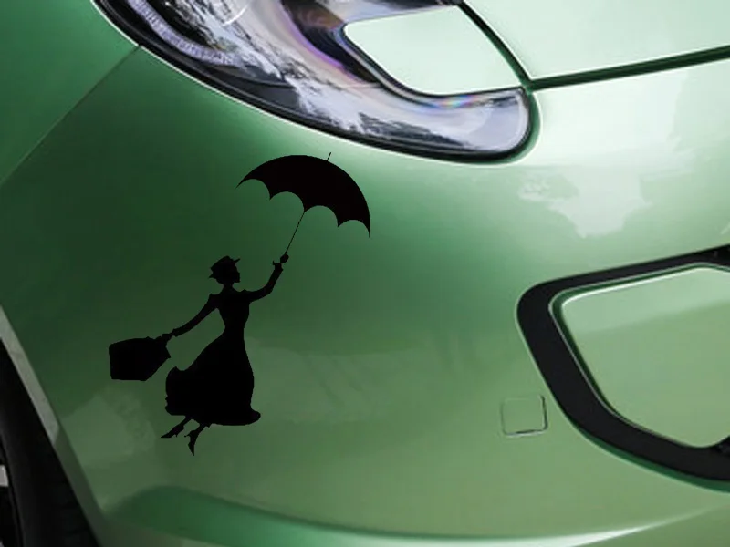 HotMeiNi Car Sticker Jdm styling Window Bumper Vinyl Truck Body Decal Waterproof Mary Poppins 13*13cm | Автомобили и мотоциклы