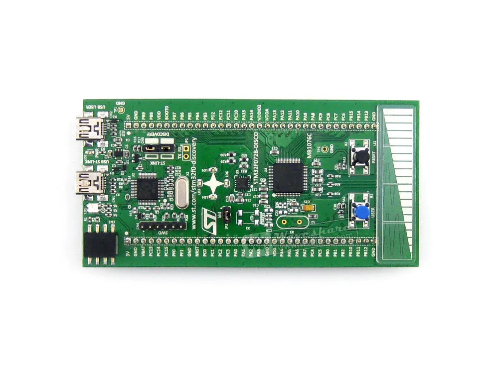 ST оригинальная MB 1076 C-01 STM32 F0 плата обнаружения STM32F072B-DISCO для STM32F0 серии-с STM32F072RB MCU