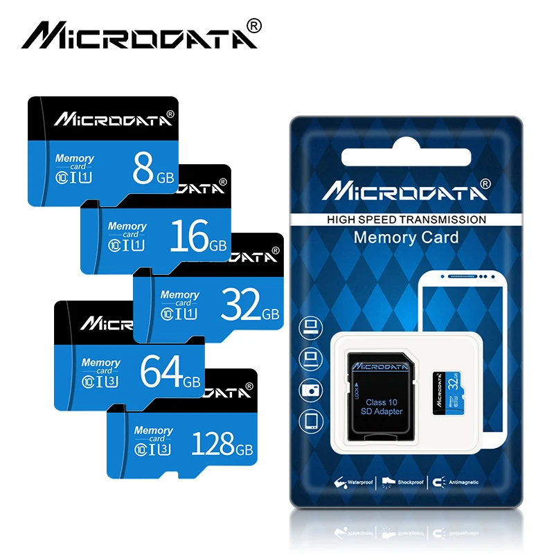 Micro sd карта 8 ГБ 16 ГБ 32 ГБ 64 Гб 128 ГБ SDXC/SDHC класс 10 TF флэш-карта памяти micro sd 32 Гб Mini sd карта для смартфонов/камер