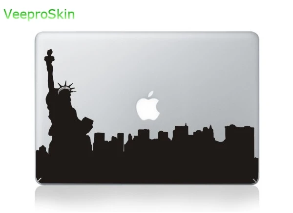 Наклейка для ноутбука Macbook Decal Pro Air retina 1" 13" 1" 11,6 12,5 13,3 15,4 дюймов - Цвет: MB black-Part E (17)