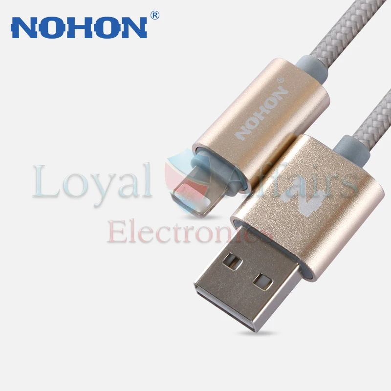 Умный светодиодный usb кабель NOHON 150 см для iPhone X 8 6 Plus 6S ipad 4 mini Air IOS 7 9 10 11 передачи