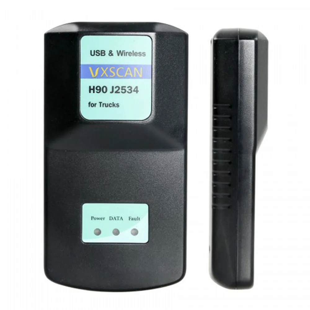 H90 J2534 VXSCAN Диагностика дизельного грузовика интерфейс и программное обеспечение