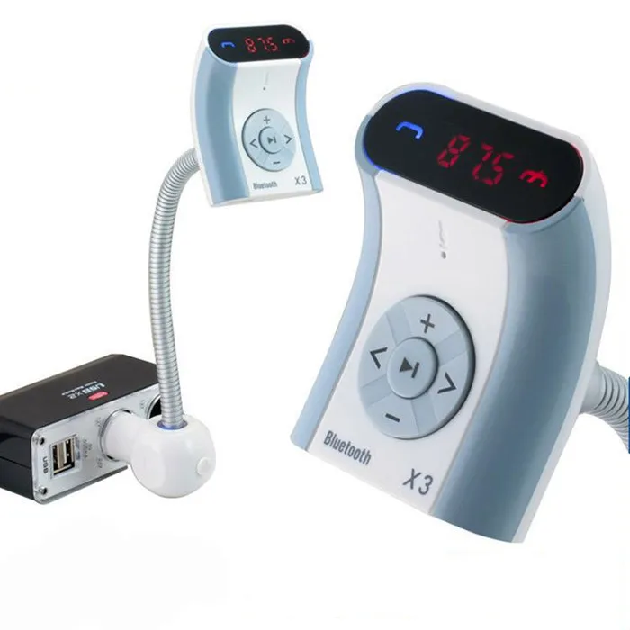 3 in 1 LCD Bluetooth Adapter Car MP3 Player Wireless FM Transmitter Kit Hands-free with USB SD car charger | Автомобили и