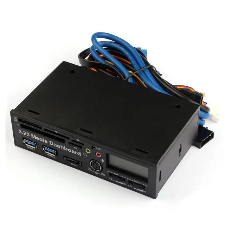 5 25 дюймов USB 3 0 скорость Media Dashboard Фронтальная панель ПК мультикард ридер **|usb memory