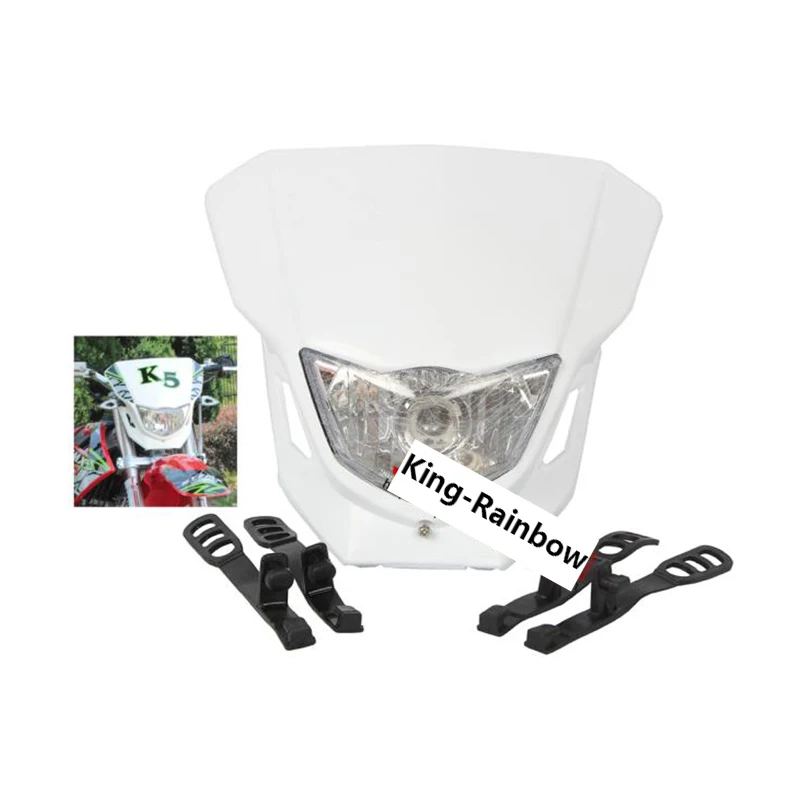 12V 350W Новый стильный Универсальный светильник для мотоцикла обтекателя уличного