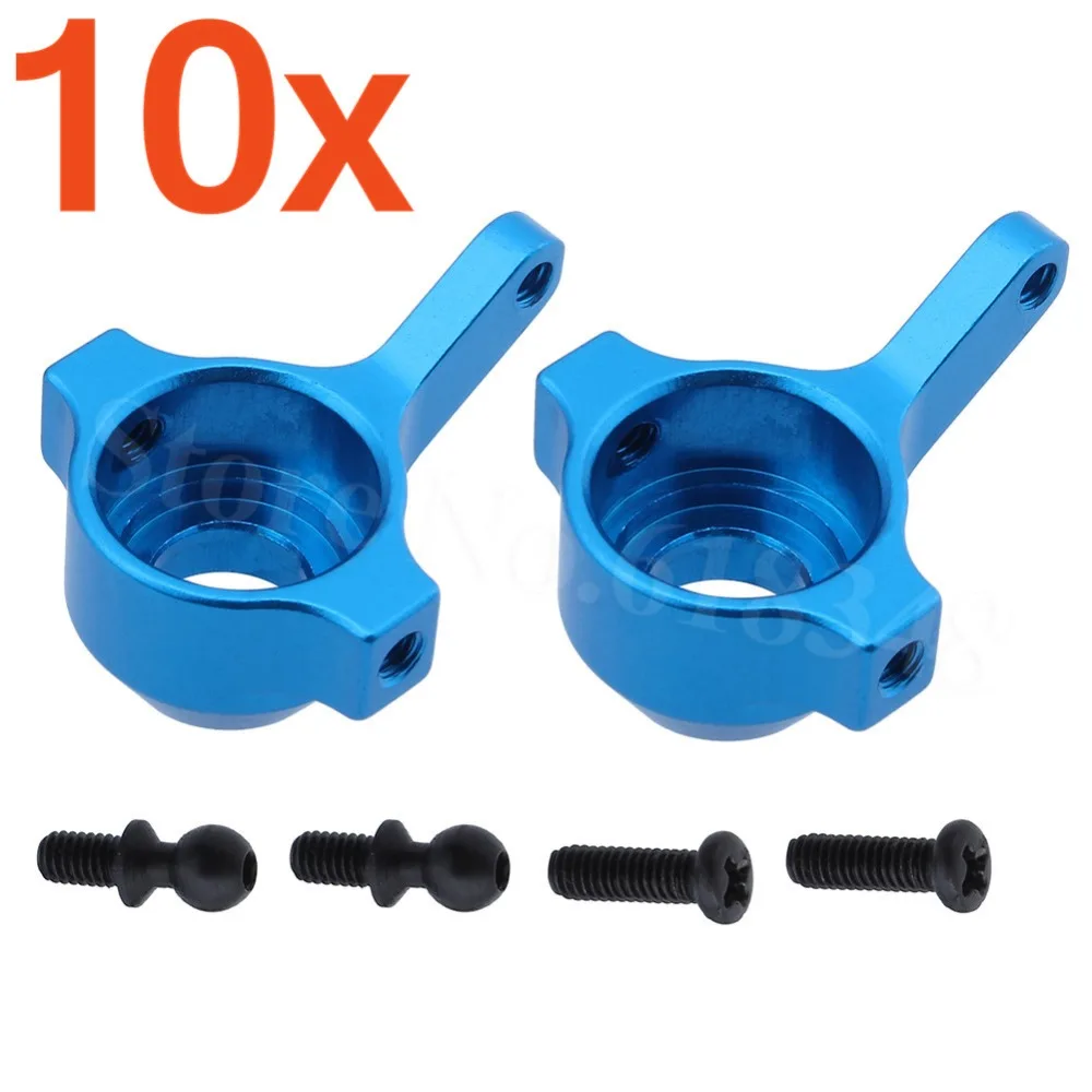 10 пара/лот WLtoys A959 A969 A979 металлические детали обновленная Алюминиевая Передняя