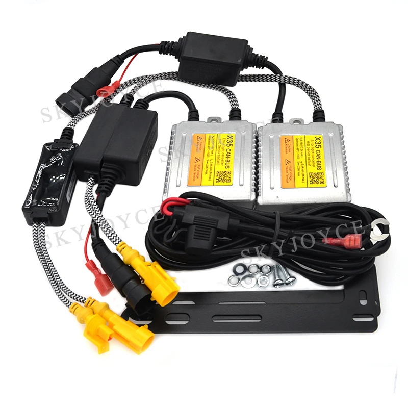 35 Вт DLT X35 Canbus HID балластная лампа головного света 4500K H1 H7 H11 5500K 9005 9006 6500K D2H Быстрый