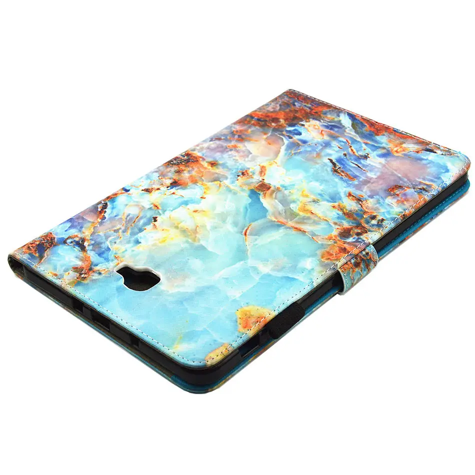 Модный флип-чехол с мультяшным рисунком для samsung Galaxy Tab A A6 10,1 T580 T585 T580N чехол Funda Tablet силиконовый кожаный чехол
