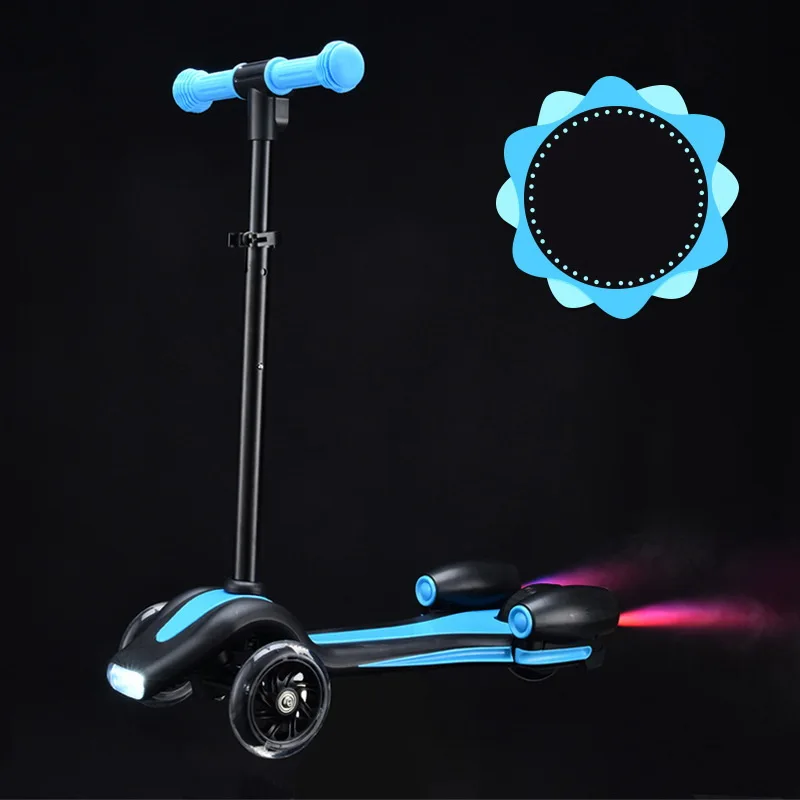 B 2017 Новый дизайн форма ракеты Push Flame регулируемая по высоте для детей