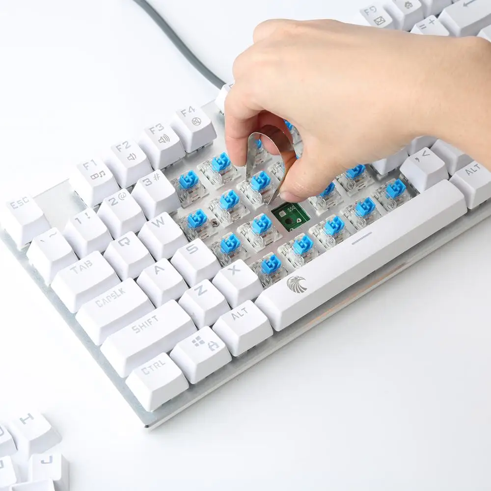 Z88 мини игровая клавиатура с RGB подсветкой переключатель Outemu компактная