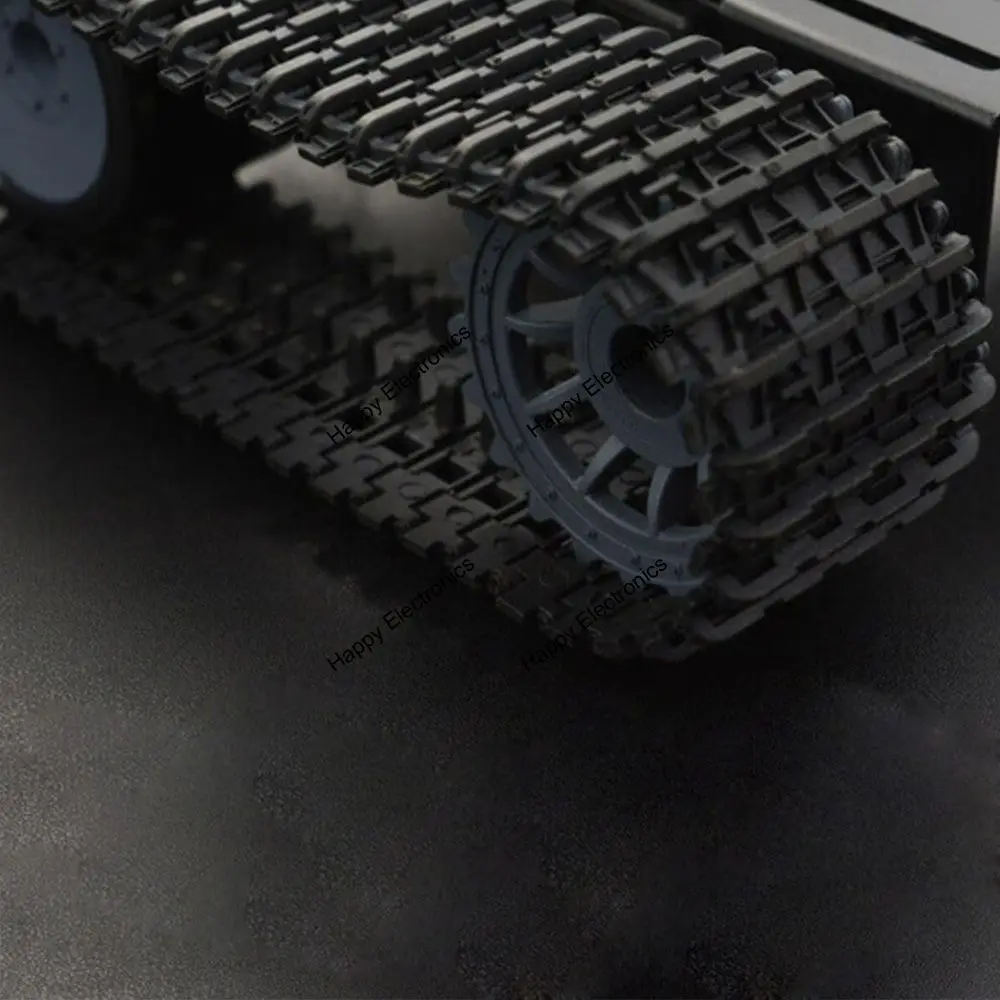 Черный гладиатор DFRobot гусеничное шасси для танка умная платформа мобильного