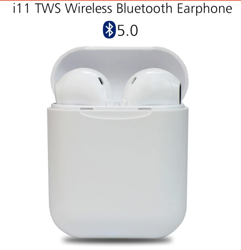 I11 наушники-вкладыши TWS Bluetooth 5 0 Беспроводной наушники mini i7s с микрофоном для iPhone X 7