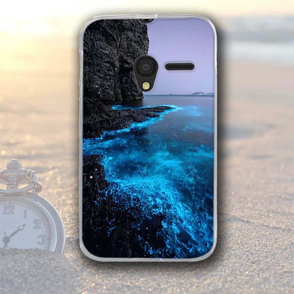 Мягкий силиконовый чехол для Alcatel One Touch Pixi 3 4,0 дюймов, чехол из ТПУ с принтом для Alcatel Pixi3 4013 4013D 4013X4050 4050D