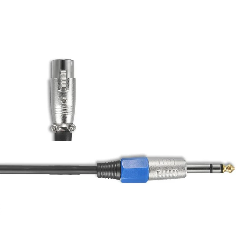 1 шт. аудио кабель для микрофона 6 мм м 5 8 м|3 pin|cable femalecable 3 pin |