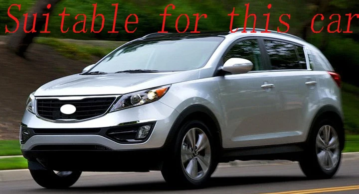 4 шт. пластиковый Наружный козырек для Kia Sportage 2010 2011 2012 2013 2014 2015 | Автомобили и