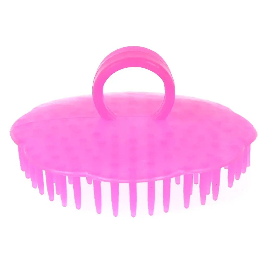 

Shampoo Scalp Shower Body Washing Hair Massage Brush Massager Comb Silicone Cleaning Care Tool Healthy Reduce Hair Loss