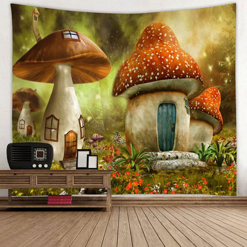 Гобелен настенный покрывало для кровати пляжное полотенце коврик йоги скатерть