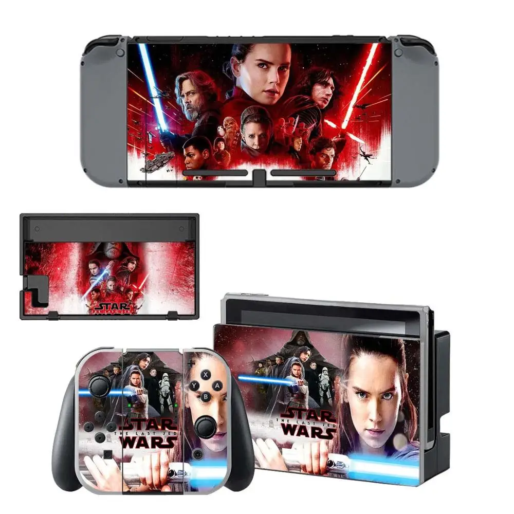 YSNS1029 Наклейки из "Звездных Войн" nintendo переключатель шкуры переключателя Nintend Vinilo кожи Стикеры наклейка для nintendo консолью коммутатора Joy-con контроллер - Цвет: YSNS1029