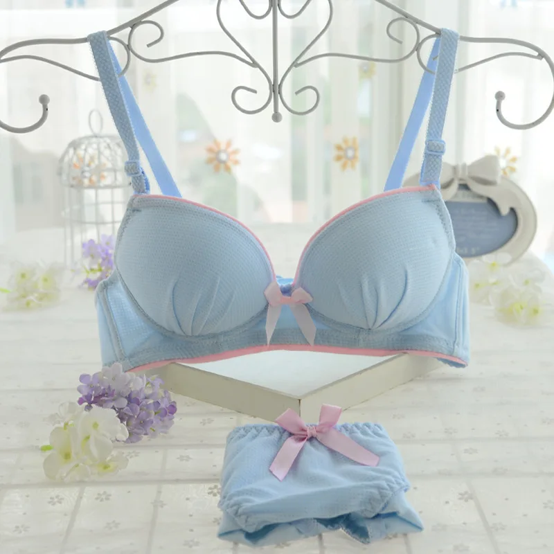 Бесплатная доставка комплект с бюстгальтером A/B 5 однотонных цветов кружевное