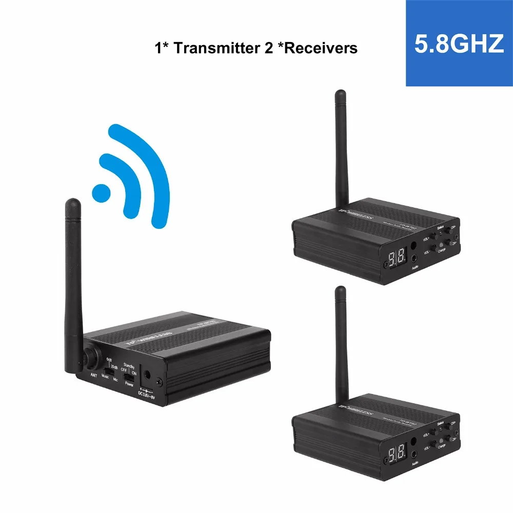 TP wireless 5 8 ГГц (Улучшено с 2 4 ГГц) цифровой беспроводной HDCD аудио адаптер передатчик