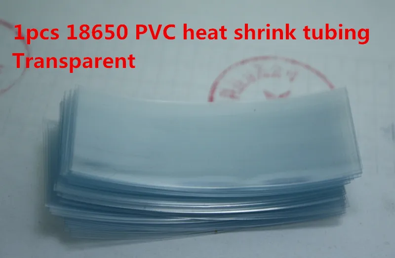 20 шт./1 партия термоусадочные трубки из ПВХ для защиты литиевых аккумуляторов 18650 3