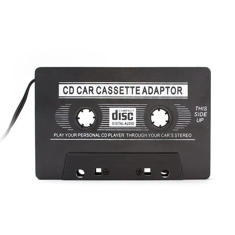 Новейший автомобильный Кассетный адаптер Кассетный Mp3 плеер конвертер для iPod для iPhone MP3 AUX кабель CD плеер 3,5 мм разъем