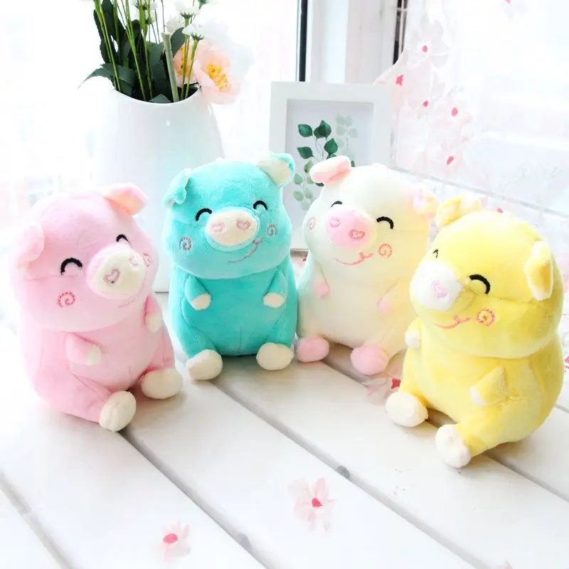 Плюшевые игрушки Свинья 16 см Детские сувениры свадебные подарки для гостей