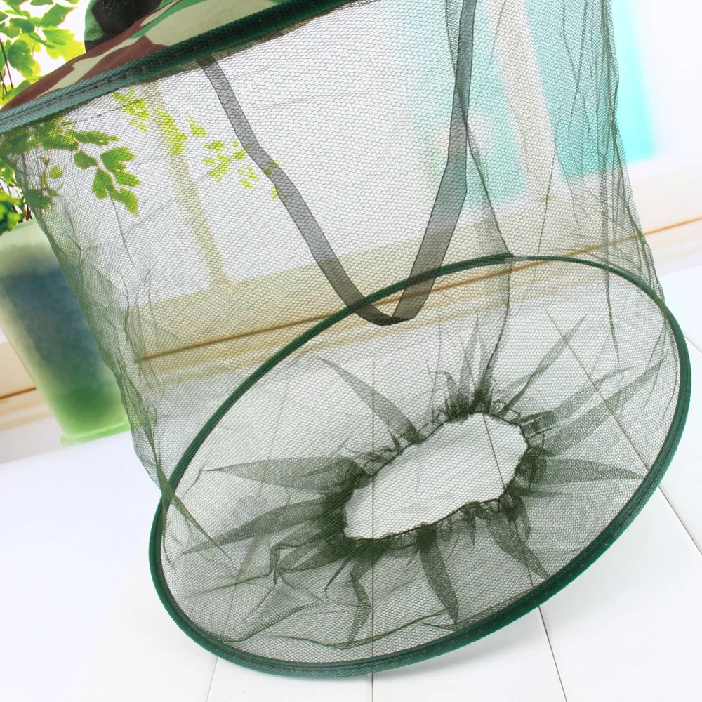 Шляпа для рыбалки с защитой от комаров и насекомых сеткой|Рыбацкие кепки| |