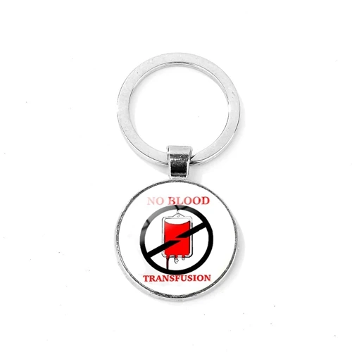 Style 2 SIAN "No Blood", цепочка для ключей с цитатой, ювелирное изделие JW. ORG, Минималистичная одноцветная художественная стеклянная подвеска, брелок для ключей, брелок для автомобиля - Цвет: Style 2