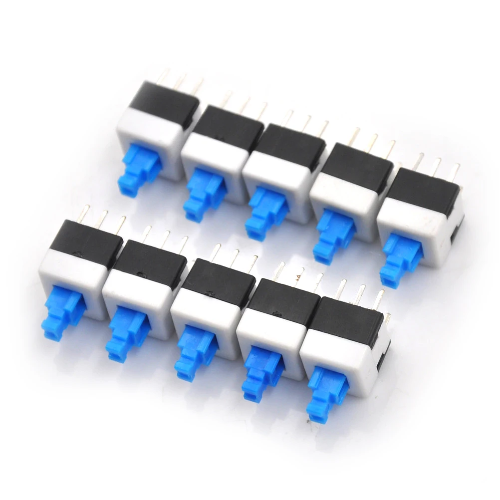 10 шт./лот высокое качество электронный 8*8 мм 6Pin нажимной тактильный мощный микро
