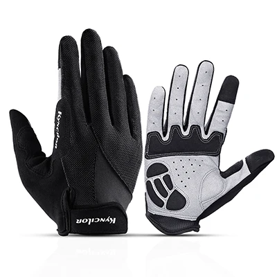 Black Велосипедные перчатки мужские MTB Handschoenen гелевые противоударные накладки противоскользящие мотоциклетные MTB Пешие прогулки летние велосипедные перчатки спортивные велосипедные перчатки - Цвет: Black