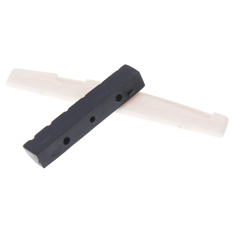 Кость буйвола гитара мост Гайка Седло для 6 строка Классическая белый