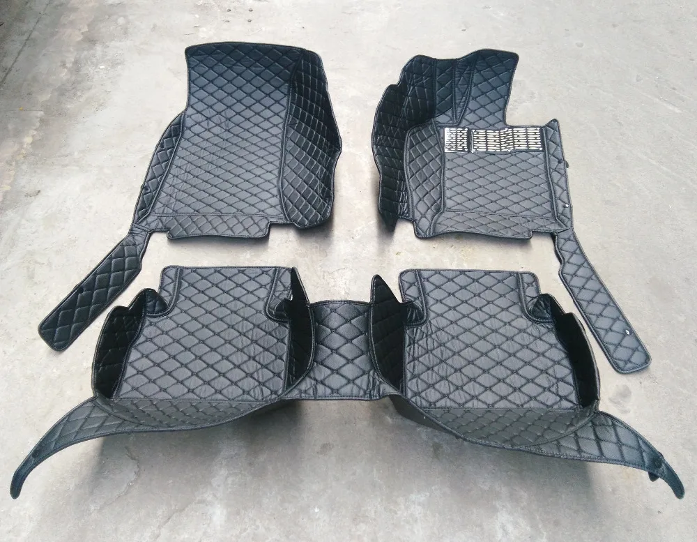 

Custom fit car floor mats right hand drive for Land Rover Discovery 3 4 Range Rover n Sport Evoque Freelander car-styling