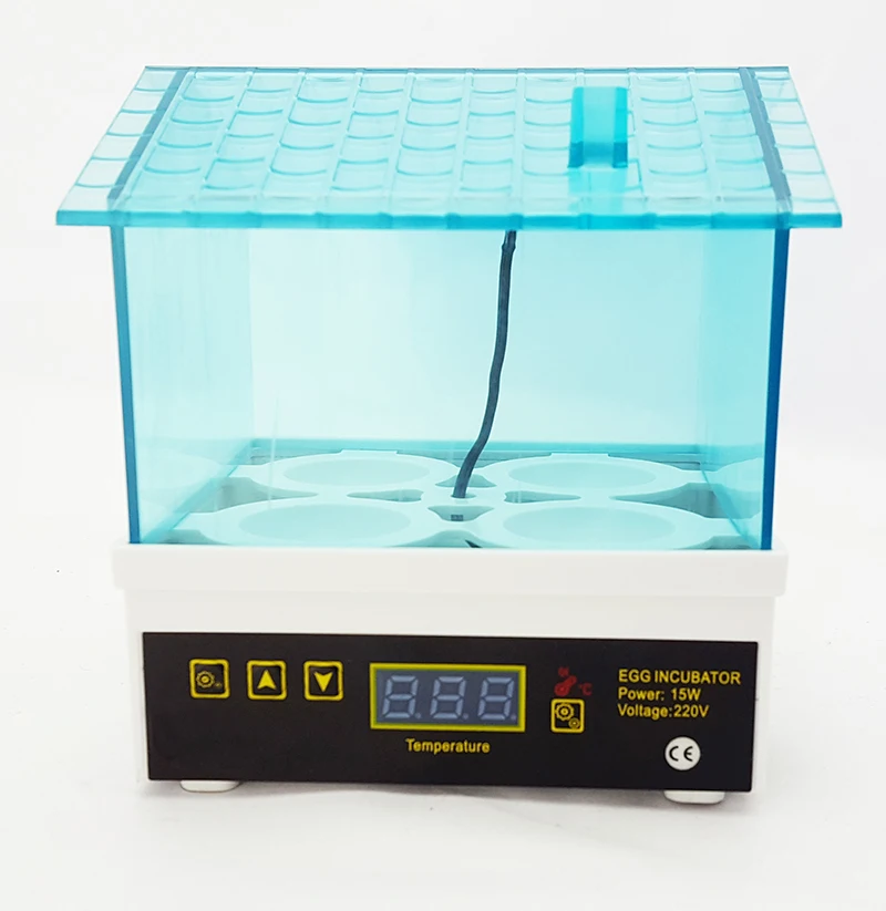 Китайская цифровая температура маленькая брошь 4 мини инкубатор для куриных уток