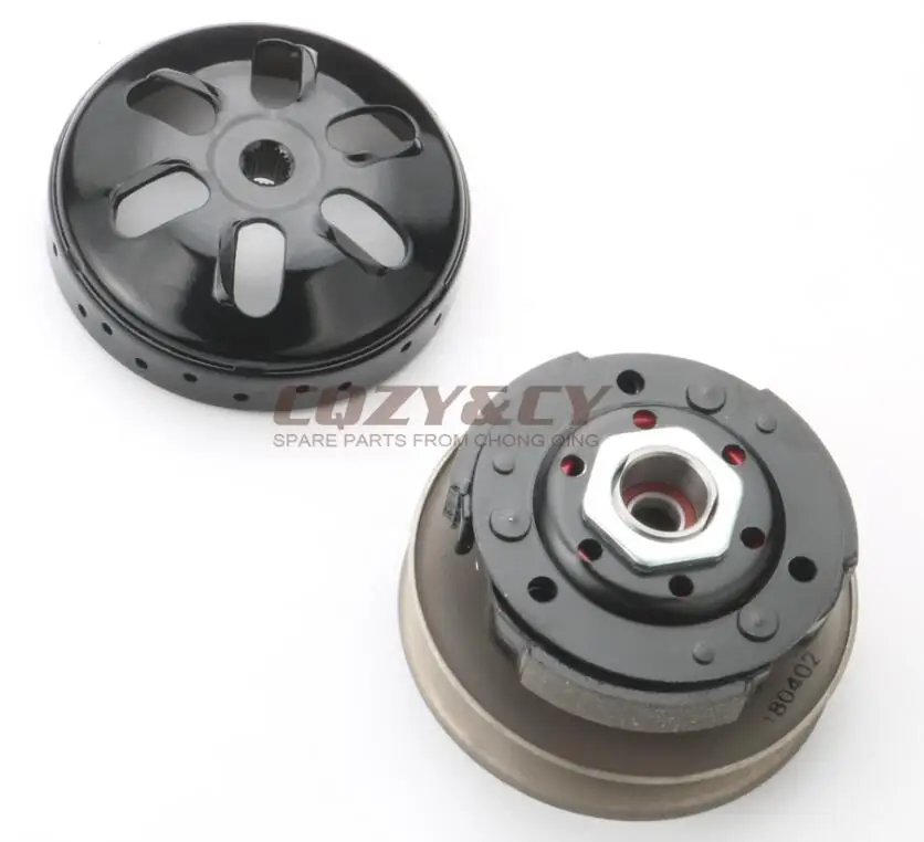 Rear pulley kit Гоночный качественный задний шкив комплект и сцепление и звонок сцепления для peugeot Ludix 2 Blaster r-cup Speedfight 2 3 4 50 Splinter Squab SV 50 - Цвет: Rear pulley kit