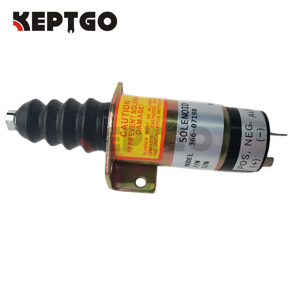 Solenoide de Parada de Combustível 24v 36607198 150224 Segundos para Motores Diesel Listores Peças e acessórios do gerador