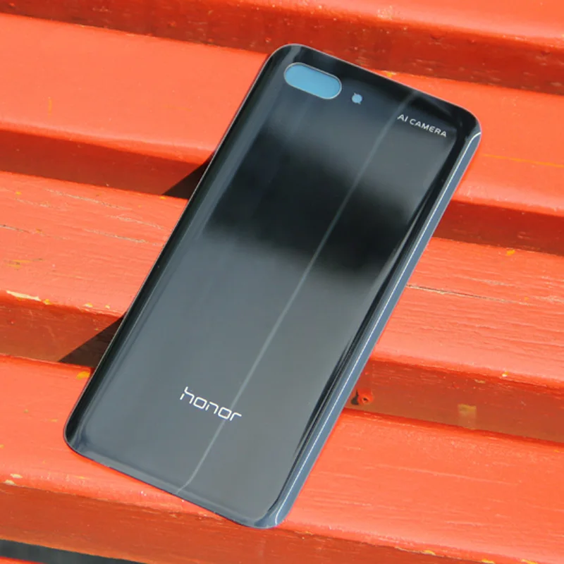 HUAWEI, задняя батарея, стеклянная крышка, корпус двери для Huawei Honor 10, 5,84 дюйма, задняя Задняя стеклянная крышка